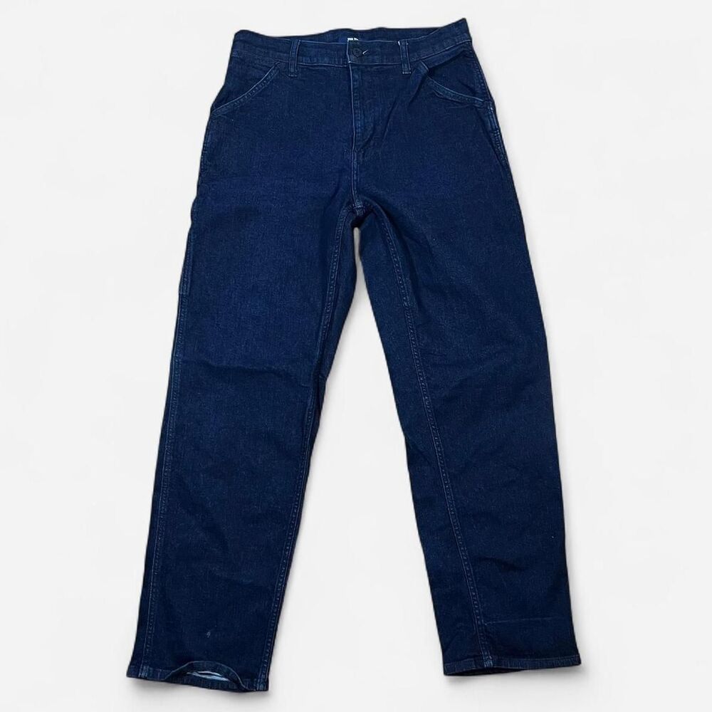 Uniqlo Men's Blue and Navy Jeans